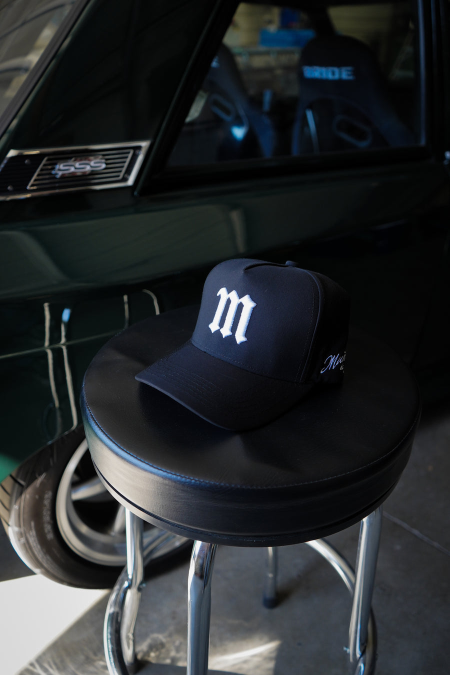 FALL 26' OPEN SHOP BLACK SNAPBACK