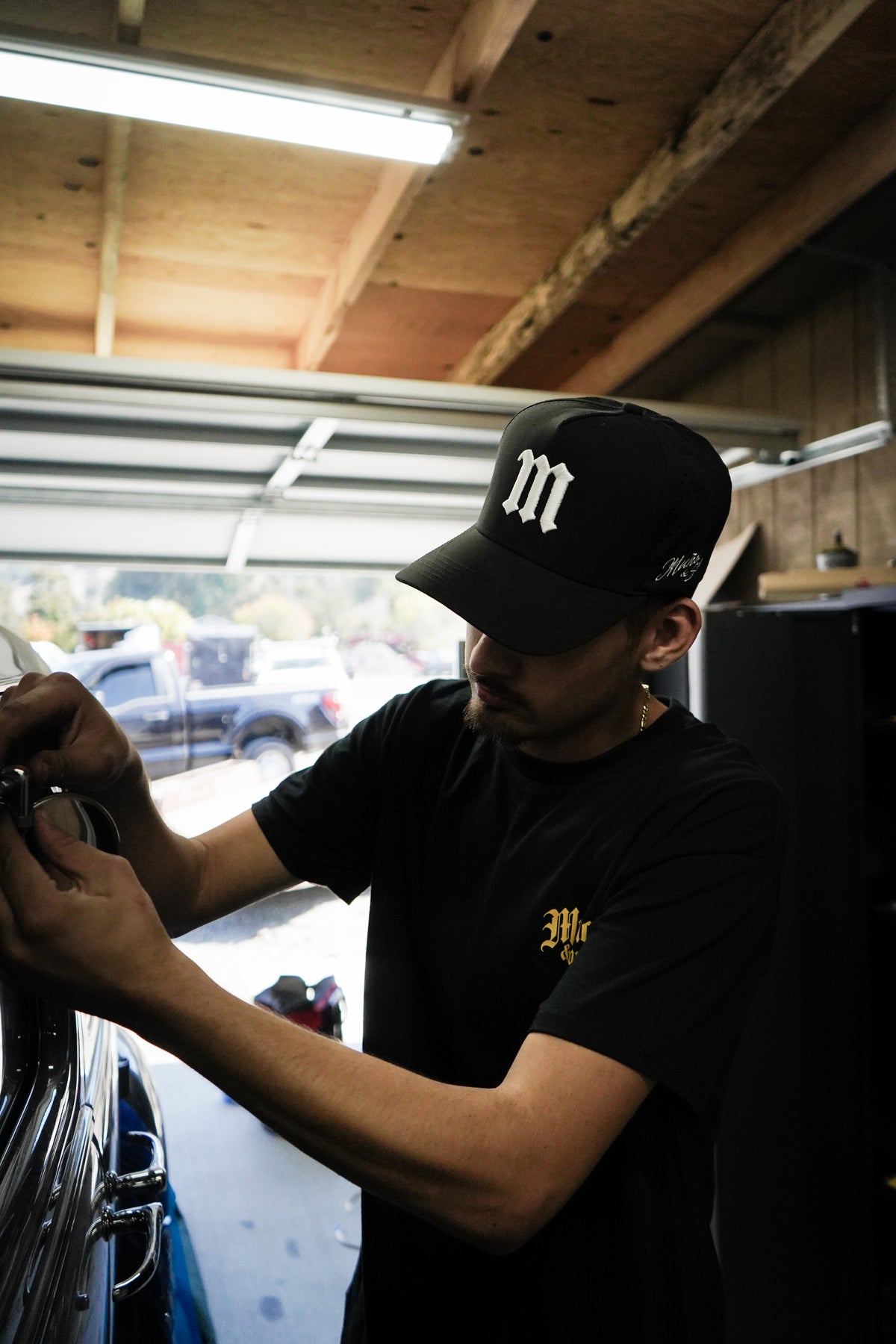 FALL 26' OPEN SHOP BLACK SNAPBACK